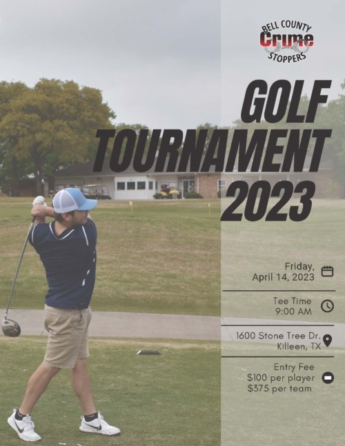 2023 Bell County Crime Stoppers Annual Golf Tournament